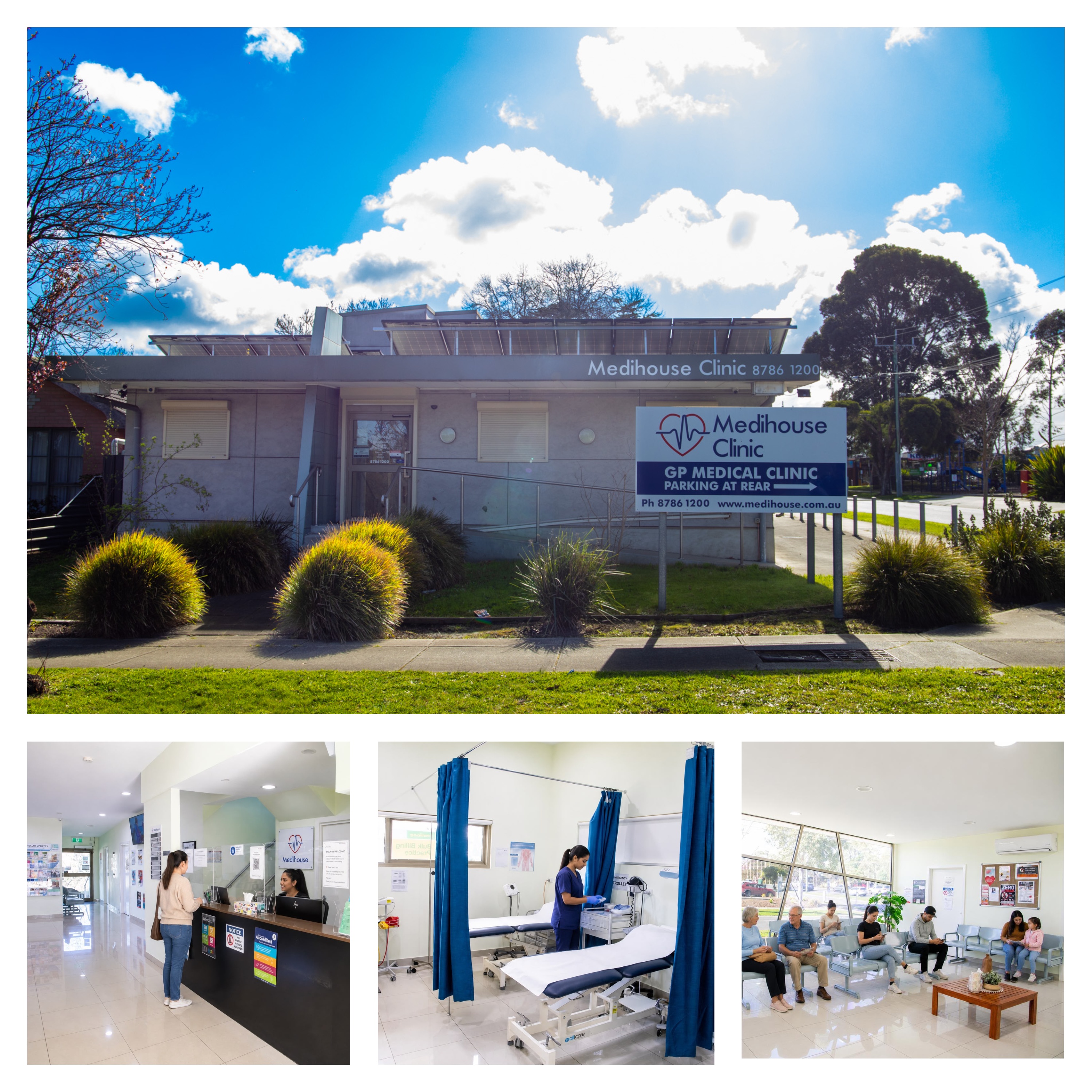 Clinician consulting with a patient at Harbourview Medical Centre